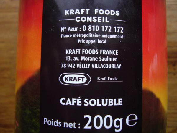 Jacques Vabre - Gringo 200g - info